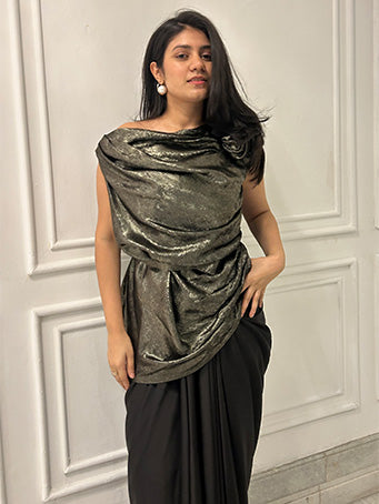 GILDORA DRAPE SKIRT