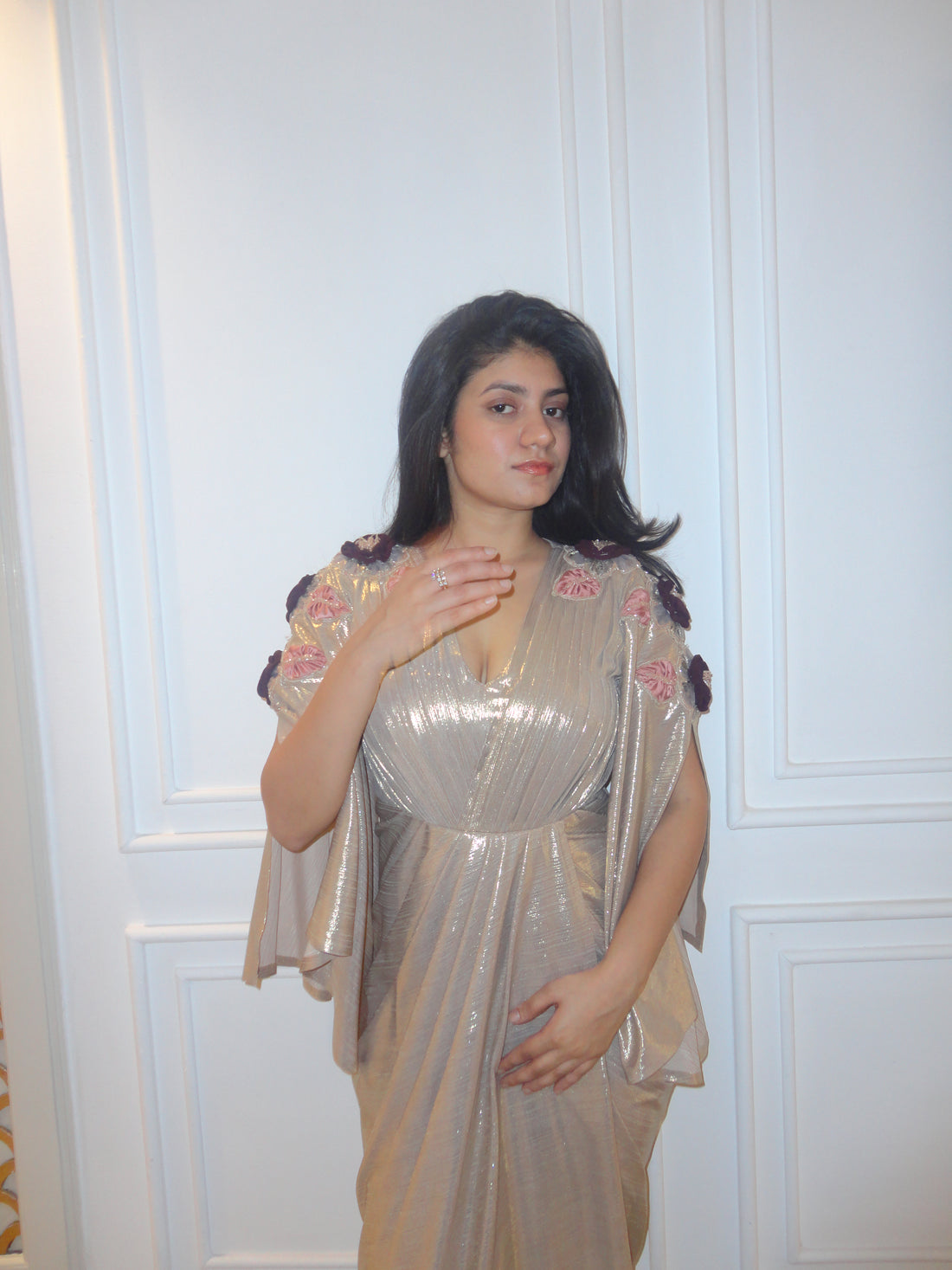 BRONZA GOWN DRESS